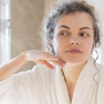 front-view-woman-bath-robe