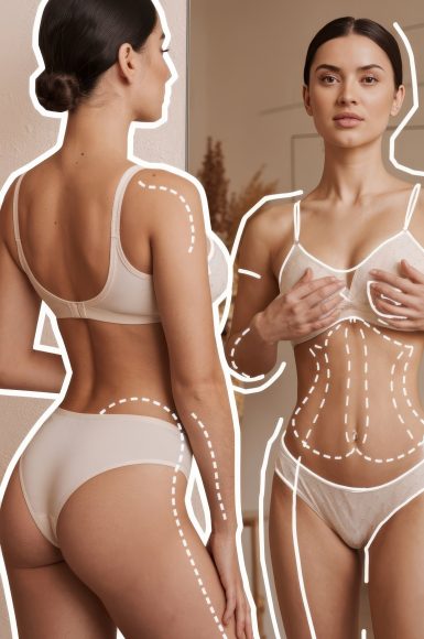 slimming-concept-beautiful-woman-underwear-with-drawn-outlines-around-body-collage