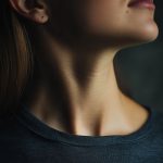 woman-with-neck-that-has-v-neck